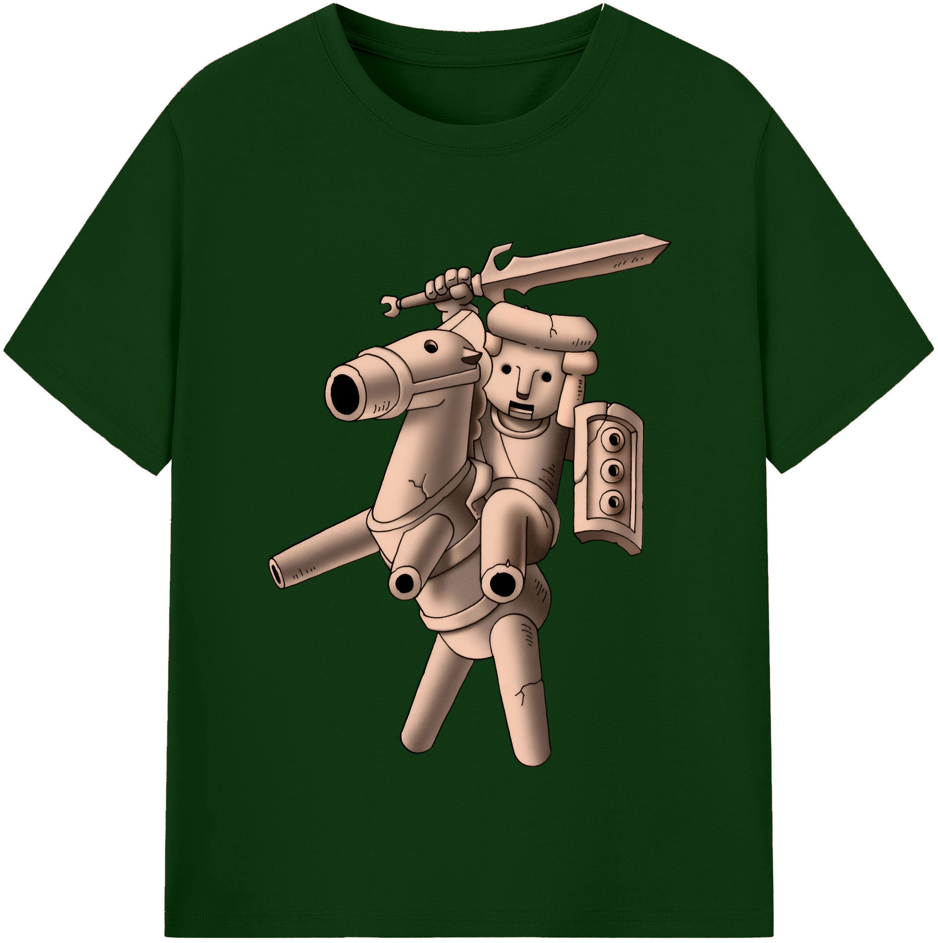 （画像用） ドラゴンクエスト Doragon Kuesuto Dragon Quest 綿100％半袖Tシャツ（フロントプリント）